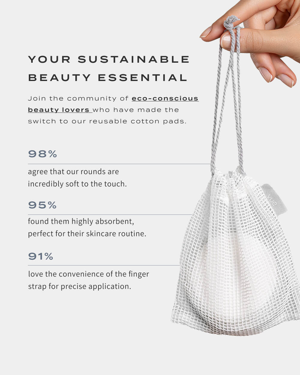 REUSABLE COTTON PADS - Image 2